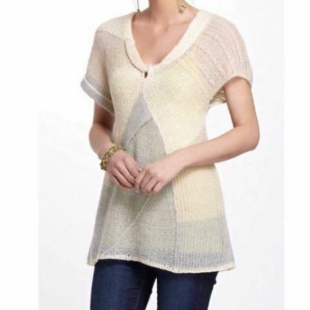 Anthropologie Far Away From Close Sweater Wool M